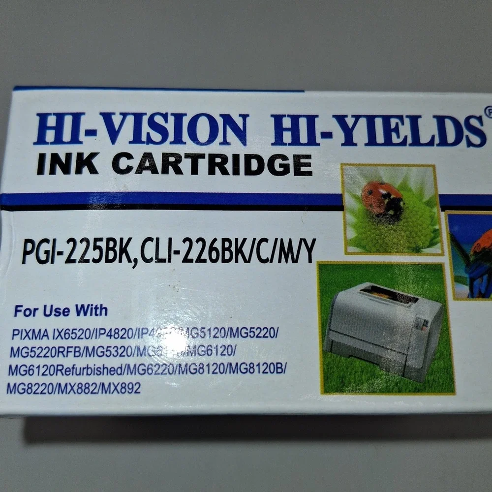 5-Pack  Canon PGI-225 BK & CLI-226 BK-C-M-Y Ink